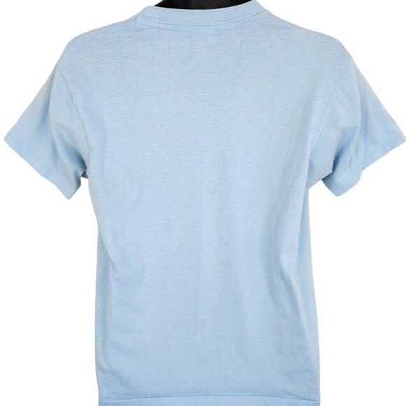 Vintage Boy Scouts T Shirt Mens Size Medium Blue Troop 504 Ohio Chippewa - Picture 3 of 7